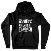 World's Greatest Teacher Hooded Sweatshirt - Vintage Hoodie - Best Teacher Hoodie