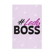 Lady Boss Kitchen Towel - Girl Boss Towel - Graphic Waffle Towel