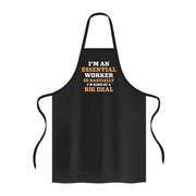 Essential Worker Apron - Funny Saying Cooking Apron - Sarcastic Apron for Men for Women