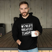 World's Greatest Teacher Hooded Sweatshirt - Vintage Hoodie - Best Teacher Hoodie