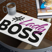 Lady Boss Placemats 2 PCS - Girl Boss Placemats for Kitchen Table - Graphic Table Mats