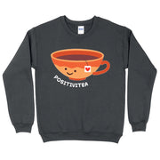 Positivitea Sweatshirt - Cute Crewneck Sweatshirt - Graphic Sweatshirt