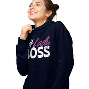 Lady Boss Hooded Sweatshirt - Girl Boss Hoodie - Graphic Hoodie