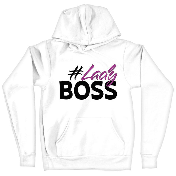 Lady Boss Hooded Sweatshirt - Girl Boss Hoodie - Graphic Hoodie