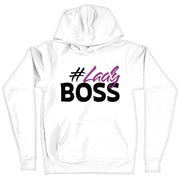 Lady Boss Hooded Sweatshirt - Girl Boss Hoodie - Graphic Hoodie