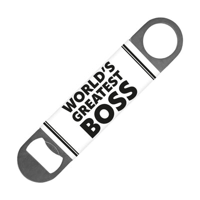 World's Greatest Boss Bottle Opener - Best Boss Beer Opener - Printed Bottle Opener