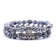 YIZIZAI Owl Bracelet Jewelry Stone Bracelets Men Women Pulseira Masculina Feminina Bileklik Pulseras Mujer Bijoux Armband set