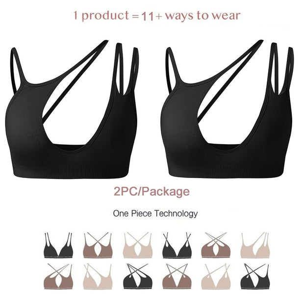 Women's  Mash Up High Elastic Bra