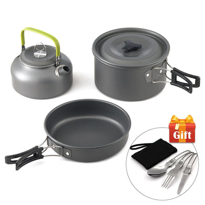 Ultra-light Aluminum Alloy Camping Cookware