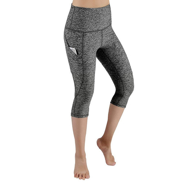 Women Calf-length Capri Sport leggings