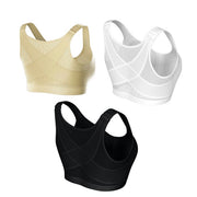 Women Cross Back Breathable Bras