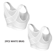 Women Cross Back Breathable Bras