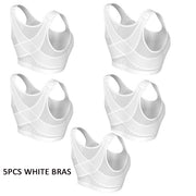 Women Cross Back Breathable Bras