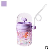 Portable Leakproof Cartoon Feeding Bottles