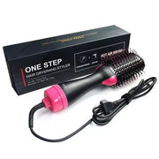 Dalucyah Hot Air Brush Multifunctional Hair Straightener Curler