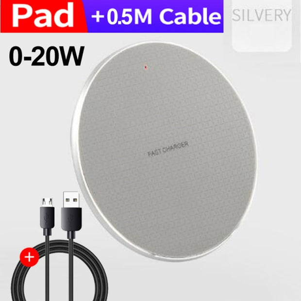 Wireless Charger for iPhone 11 Xs Max X XR 8 Plus, Samsung Note 9 Note 8 S10 Plus