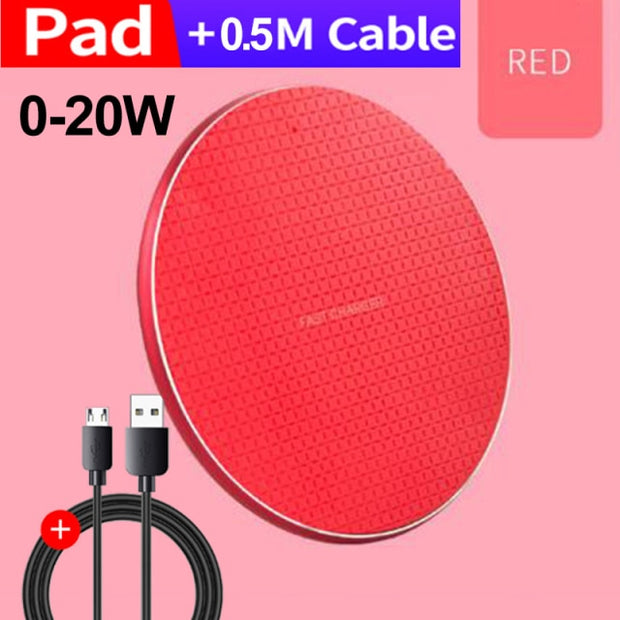 Wireless Charger for iPhone 11 Xs Max X XR 8 Plus, Samsung Note 9 Note 8 S10 Plus